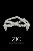 Zircon Stone Hair Accessories Models Design Wedding Henna Engagement Bride						
