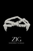 Zircon Stone Hair Accessories Models Design Wedding Henna Engagement Bride						