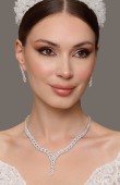 Set Necklace Wedding Henna Engagement Jewelry Set Models