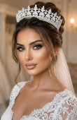Bridal Crown Models Design Wedding Engagement Henna