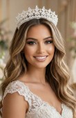Bridal Crown Models Design Wedding Engagement Henna