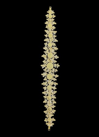 Zircon Stone Hair Accessory Models Hair Band Beaded Henna Wedding