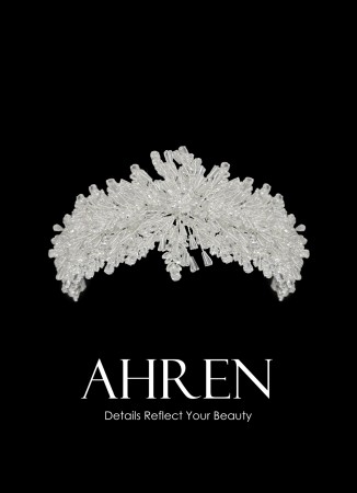 Zircon Stone Hair Accessory Models Hair Band Beaded Henna Wedding