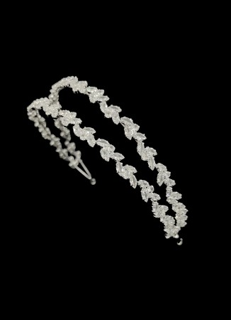 Zircon Stone Hair Accessories Models Design Wedding Henna Engagement Bride						