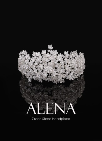 Zircon Stone Hair Accessories Models Wedding Henna Engagement Bride						