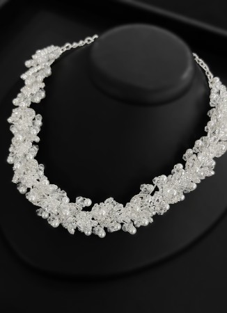 Zircon Set Necklace Wedding Henna Engagement Jewelry Set Models