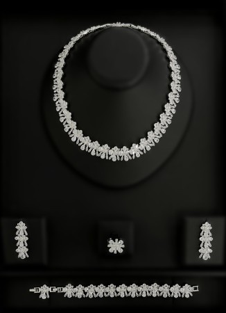 Set Necklace Wedding Henna Engagement Jewelry Set Models