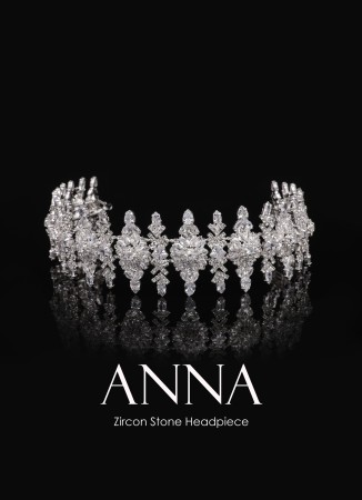 Zircon Stone Hair Accessories Models Wedding Henna Engagement Bride						