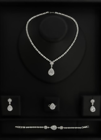 Set Necklace Wedding Henna Engagement Jewelry Set Models