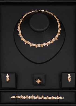 Set Necklace Wedding Henna Engagement Jewelry Set Models