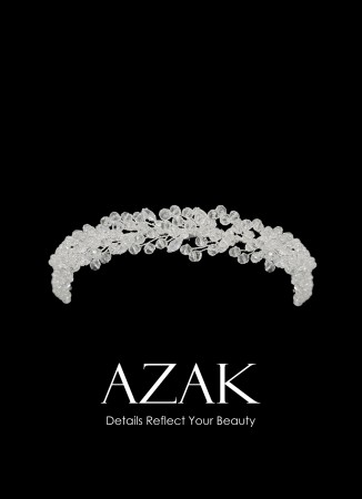 Zircon Stone Hair Accessories Models Wedding Henna Engagement Bride						