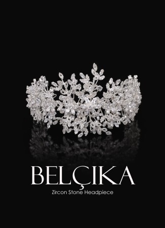 Zircon Stone Hair Accessory Models Hair Band Beaded Henna Wedding