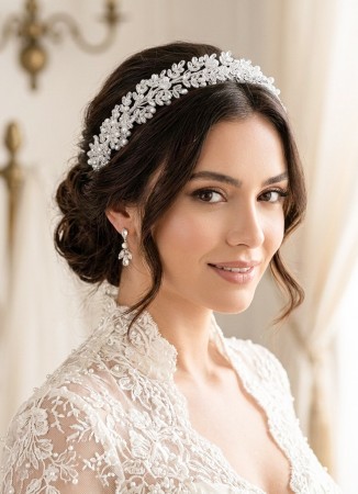 Zircon Stone Hair Accessories Models Design Wedding Henna Engagement Bride						