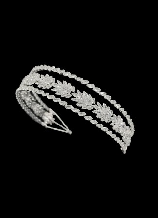 Zircon Stone Hair Accessories Models Wedding Henna Engagement Bride						