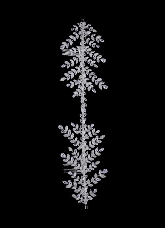 Zircon Stone Hair Accessories Models Wedding Henna Engagement Bride						