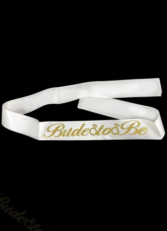 bridal sash bridal party decorations bride to be decorations party time