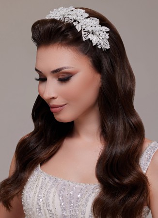 Zircon Stone Hair Accessories Models Wedding Henna Engagement Bride						