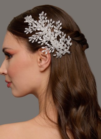 Zircon Stone Hair Accessories Models Wedding Henna Engagement Bride hair comb