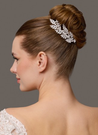 Zircon Stone Hair Accessories Models Wedding Engagement hair comp weeding
