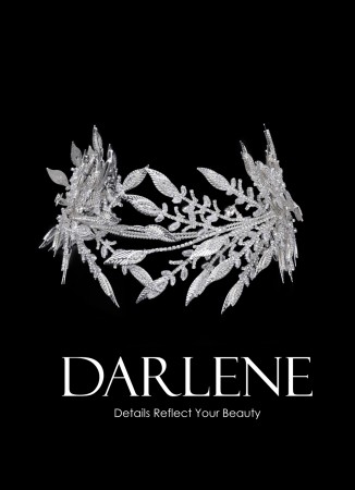 Zircon Stone Hair Accessories Models Hair Band Beaded Henna Wedding