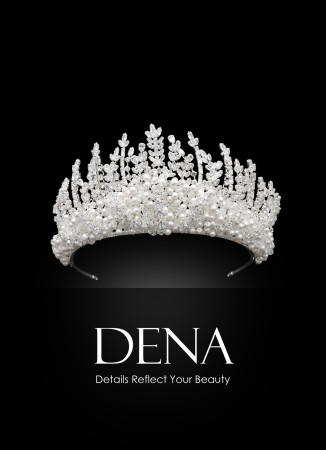 Bridal Crown Models Design Wedding Engagement Henna