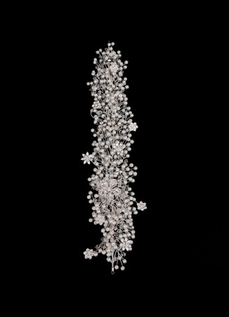 Crystal Stone Hair Accessories Models Wedding Henna Engagement Bride