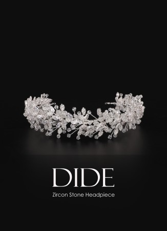 Zircon Stone Hair Accessory Models Hair Band Beaded Henna Wedding