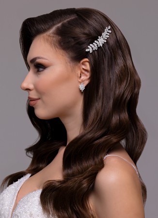 Zikron Stone Hair Accessories Models Wedding Henna Engagement Bride hair comb