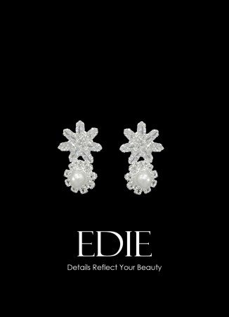 Zircon Stone Earrings Engagement Wedding Design Henna Stylish Earring Models