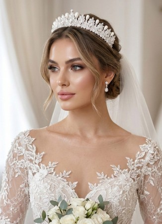 Bridal Zircon Stone Hair Accessories Hair Band Wedding Design