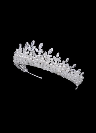 Zircon Stone Hair Accessories Models Wedding Henna Engagement Bride						