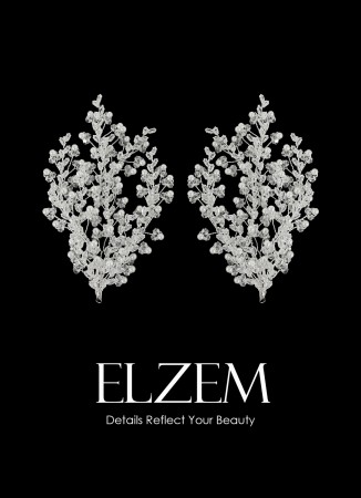 Zircon Stone Hair Accessories Models Wedding Henna Engagement Bride hair comb
