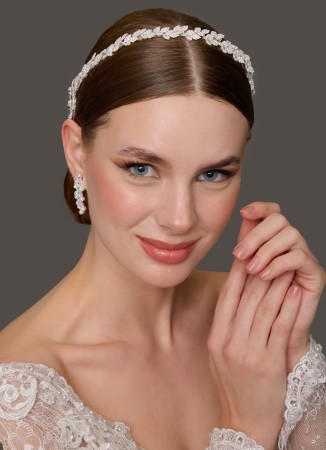 Zircon Stone Hair Accessories Models Wedding Henna Engagement Bride						