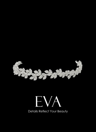 Zircon Stone Hair Accessories Models Wedding Henna Engagement Bride						