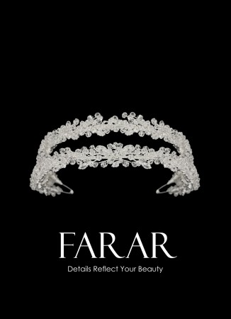 Zircon Stone Hair Accessories Models Wedding Henna Engagement Bride						