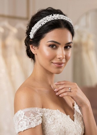 Zircon Stone Hair Accessories Models Design Wedding Henna Engagement Bride						