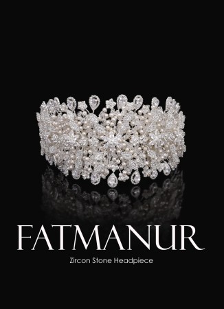 Zircon Stone Hair Accessories Models Design Wedding Henna Engagement Bride						