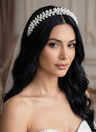 Crystal Stone Hair Accessories Models Wedding Henna Engagement Bride