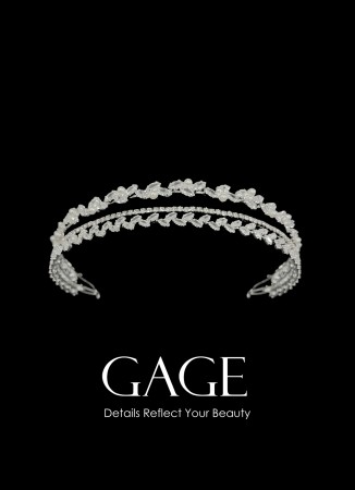 Zircon Stone Hair Accessories Models Design Wedding Henna Engagement Bride						