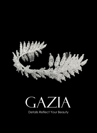 Zircon Stone Hair Accessories Models Wedding Henna Engagement Bride hair comb