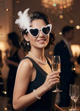 Party glasses, bride to be party decorations, birthday