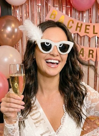 Party glasses, bride to be party decorations, birthday