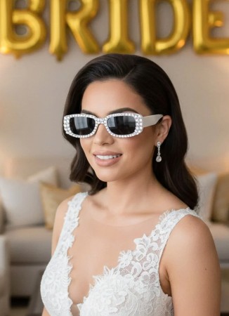 Party glasses bride to be party decorations
