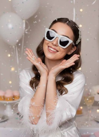 Party glasses, bride to be party decorations, birthday