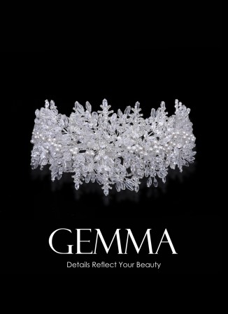 Zircon Stone Hair Accessories Models Wedding Henna Engagement Bride						