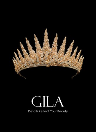 Henna Crown Bridal Red Dress Bindallı Special Design