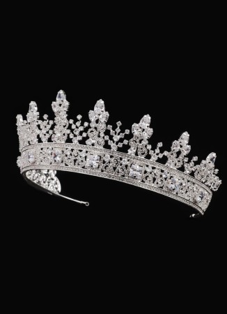 Bridal Crown Models Zircon Stone Wedding Engagement