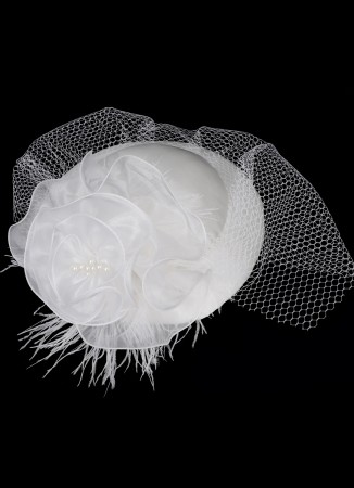 Wedding Cap Hat Wedding Bridal Accessory Engagement