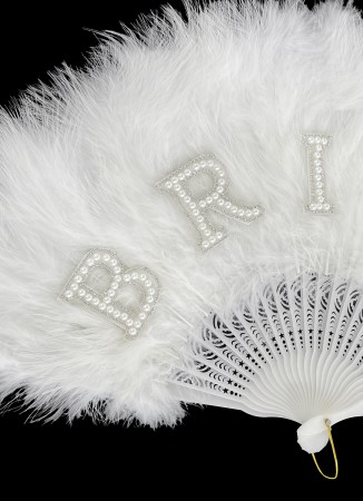 Bride fan Bride written fan Stone fan Party fan