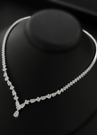 Zircon Set Necklace Wedding Henna Engagement Jewelry Set Models
